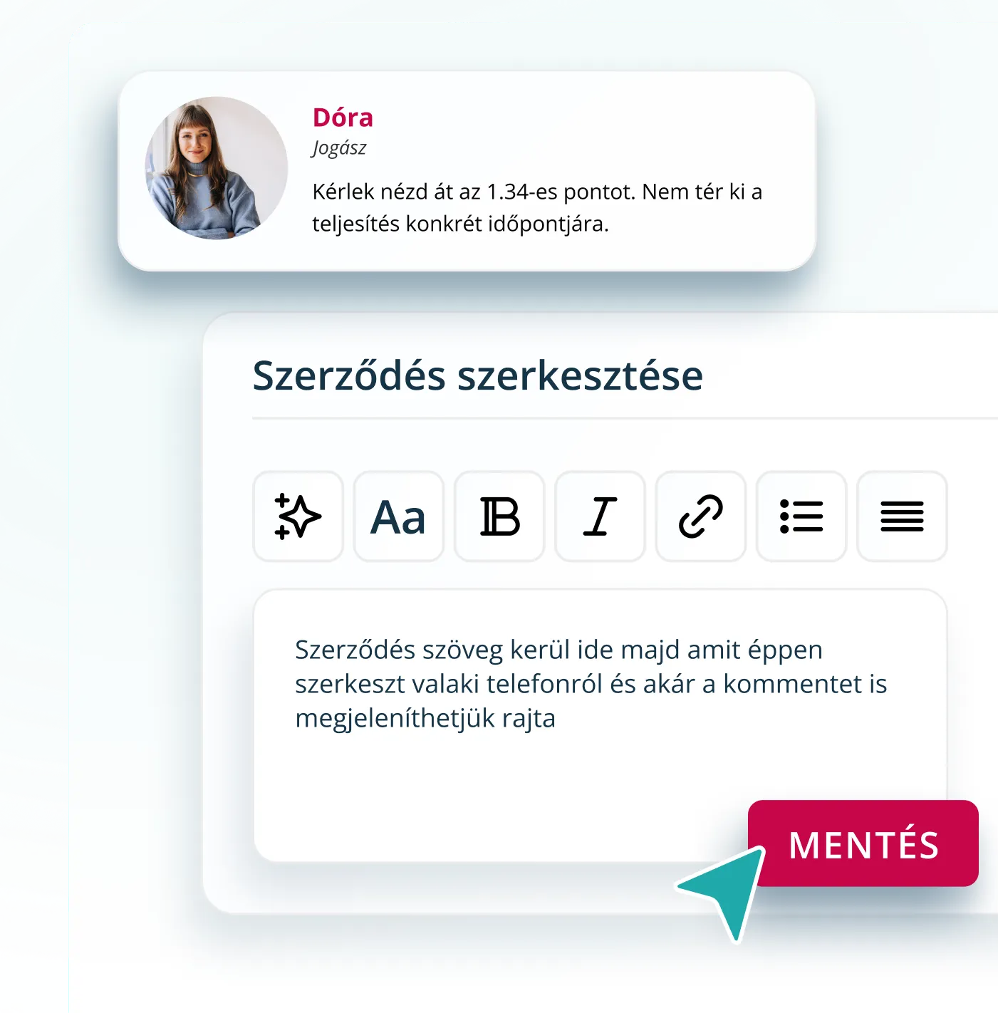 Redigera dina kontrakt enkelt
