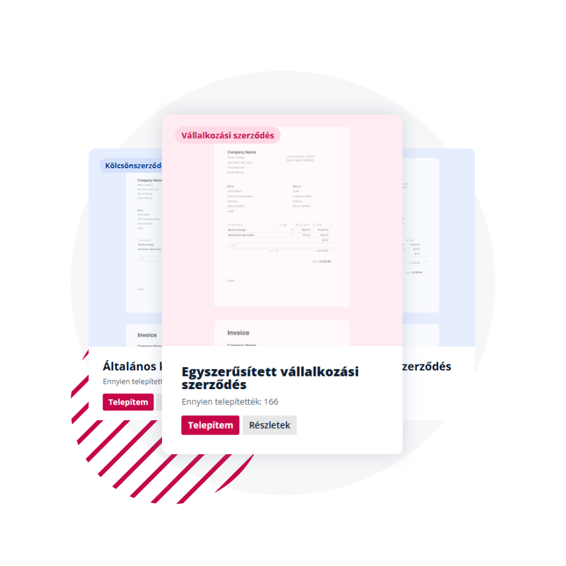 Snabbt utskick av kontrakt